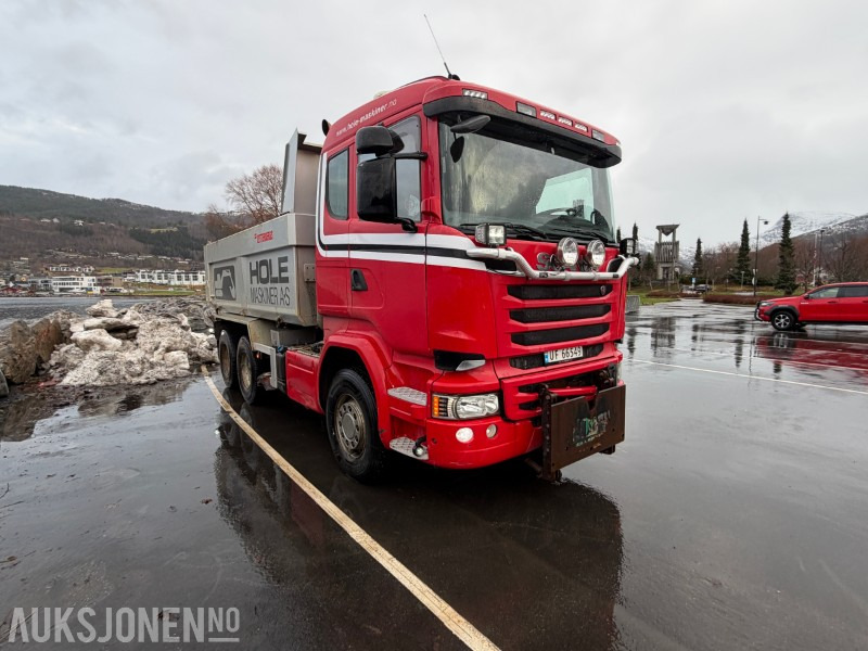 2015 Scania R520 6x4 Tandem - Navredukdjon - Brøyterigget tippbil m/ underliggende skjær - EU godkjent til oktober 2026 - Camion benne: photos 3 2015 Scania R520 6x4 Tandem - Navredukdjon - Brøyterigget tippbil m/ underliggende skjær - EU godkjent til oktober 2026 - Camion benne: photos 3