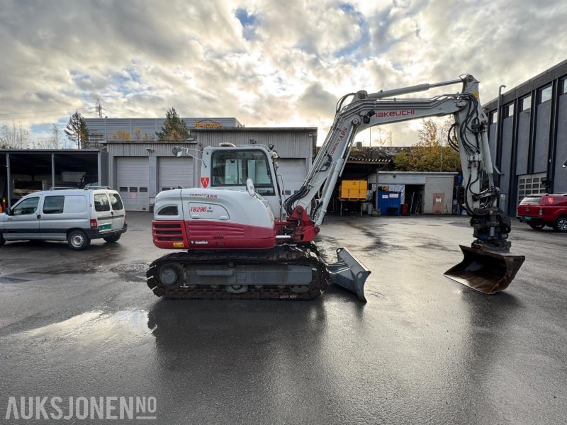 2015 Takeuchi TB290 beltegraver – tiltrotator, servicehistorikk, sentralsmøring og Webasto – godt utstyrt - Pelle: photos 3 2015 Takeuchi TB290 beltegraver – tiltrotator, servicehistorikk, sentralsmøring og Webasto – godt utstyrt - Pelle: photos 3