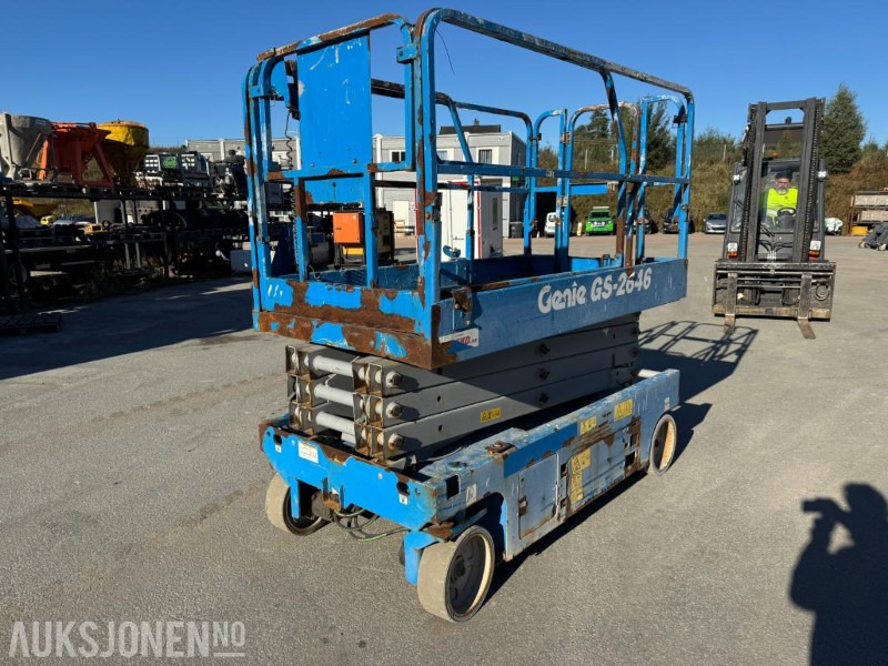 Nacelle 2016 Genie GS-2646 batteridreven sakselift / 10m / Årskontrollert: photos 1