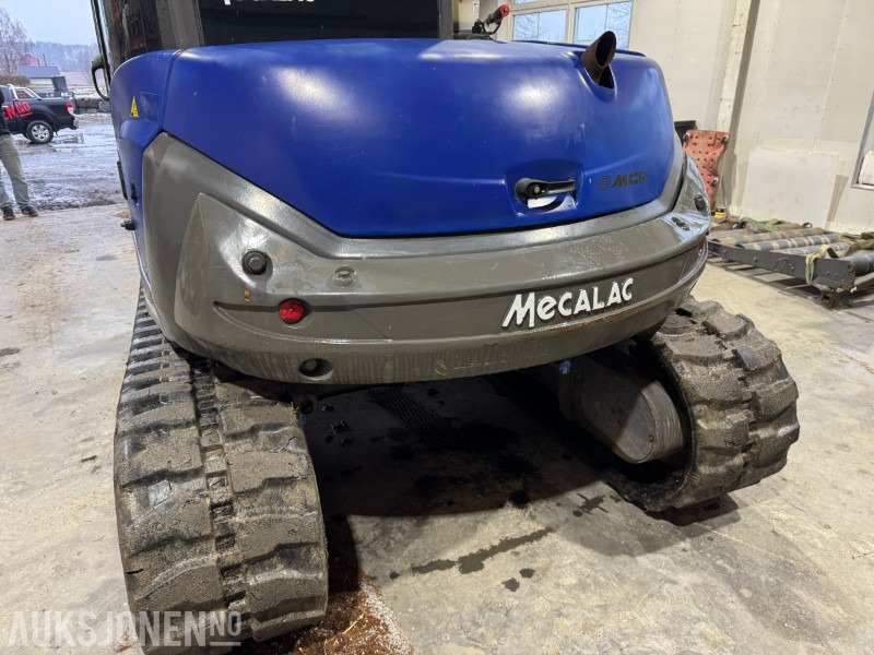 Mini pelle 2016 Mecalac 8MCR-T4 gravemaskin: photos 8 Mini pelle 2016 Mecalac 8MCR-T4 gravemaskin: photos 8