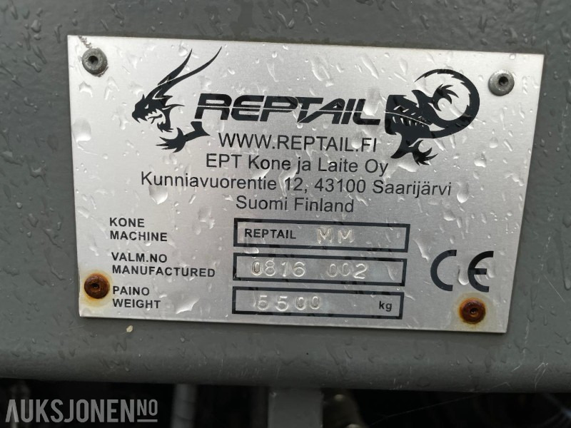 2016 Reptail-MM asfalt/grusutlegger med 3D-maskinstyring - Matériel de chantier: photos 3 2016 Reptail-MM asfalt/grusutlegger med 3D-maskinstyring - Matériel de chantier: photos 3