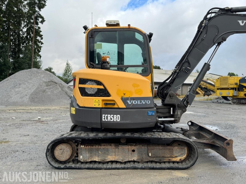 2016 Volvo ecr58d beltegraver 4301t, tiltrotator, pusseskuff,steinskuff - Mini pelle: photos 3 2016 Volvo ecr58d beltegraver 4301t, tiltrotator, pusseskuff,steinskuff - Mini pelle: photos 3