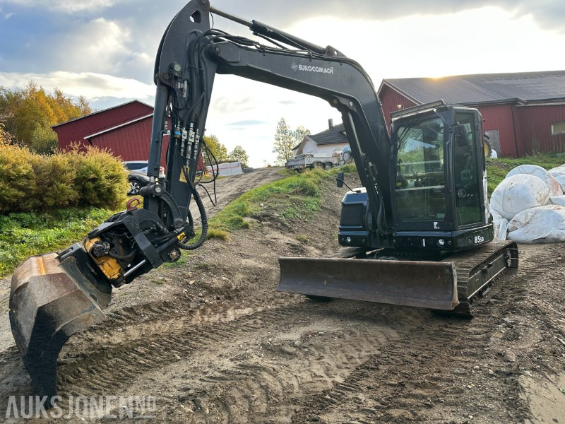 2017 Eurocomach ES 85 SB Gravemaskin - Pelle: photos 1 2017 Eurocomach ES 85 SB Gravemaskin - Pelle: photos 1