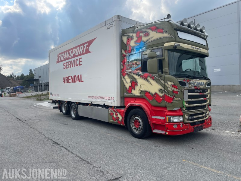 2017 Scania R-580 Ekeriskap m/full sideåpning - Camion fourgon: photos 1 2017 Scania R-580 Ekeriskap m/full sideåpning - Camion fourgon: photos 1