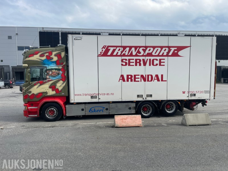 2017 Scania R-580 Ekeriskap m/full sideåpning og 2t bakløfter - Camion fourgon: photos 5 2017 Scania R-580 Ekeriskap m/full sideåpning og 2t bakløfter - Camion fourgon: photos 5