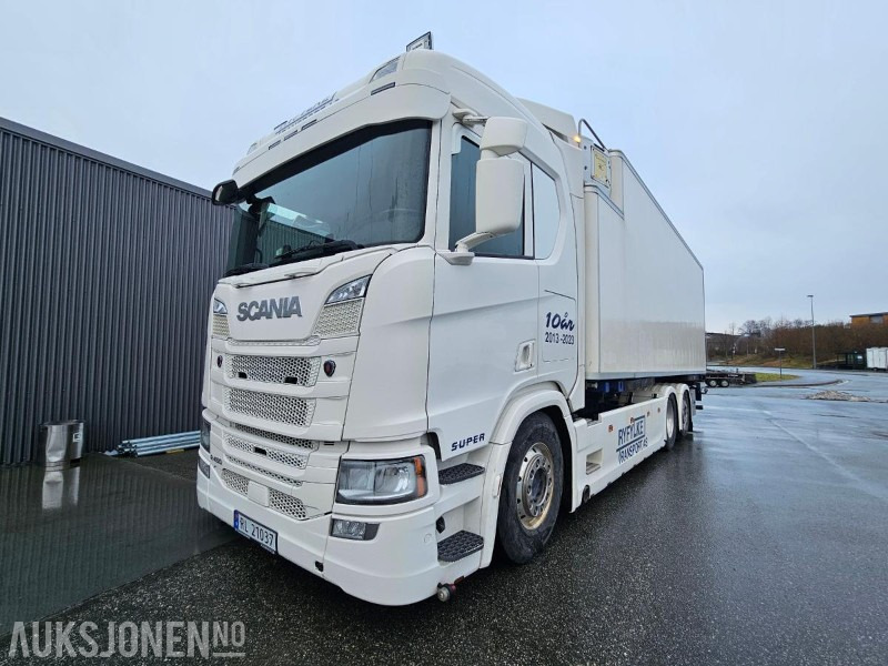 Camion fourgon 2017 Scania R-serie - R450 Kjølebil - Kjølecontainer: photos 1