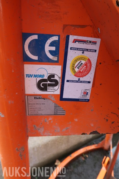 2018 Eichinger betongtobb 1000 liter / sertifisert til 03.26 - Matériel de chantier: photos 3 2018 Eichinger betongtobb 1000 liter / sertifisert til 03.26 - Matériel de chantier: photos 3