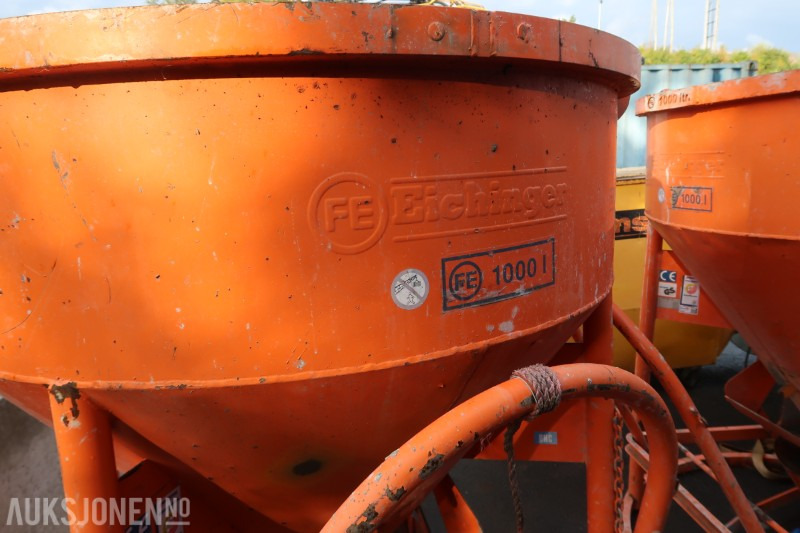 2018 Eichinger betongtobb 1000 liter / sertifisert til 03.26 - Matériel de chantier: photos 2 2018 Eichinger betongtobb 1000 liter / sertifisert til 03.26 - Matériel de chantier: photos 2