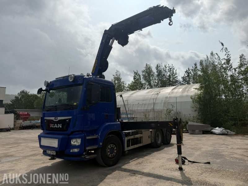 2018 MAN MAN Tgs 26.500 Kran/Tipp/Trekkvogn påbygg med Tippkasse - Euro6T - - Camion grue: photos 1 2018 MAN MAN Tgs 26.500 Kran/Tipp/Trekkvogn påbygg med Tippkasse - Euro6T - - Camion grue: photos 1