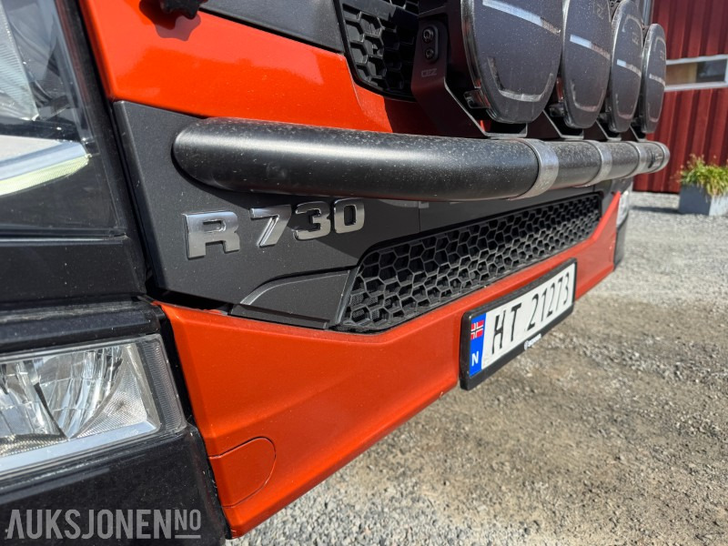 Camion benne 2018 Scania R-serie R 730 V8, EURO 6, 6X4, DIESELVARMER: photos 13