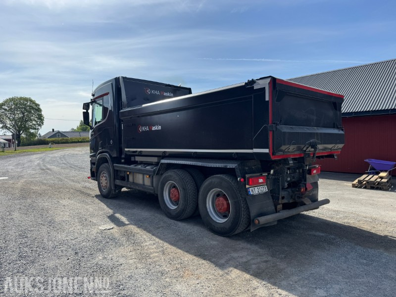 Camion benne 2018 Scania R-serie R 730 V8, EURO 6, 6X4, DIESELVARMER: photos 7