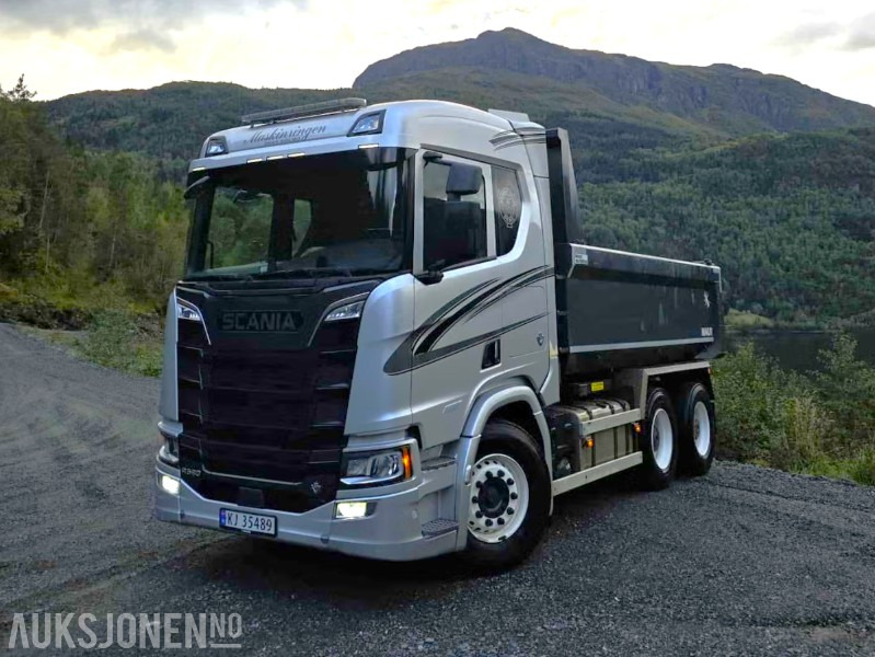 2018 Scania R580 6X4 Euro6T tippbil - 396 357 km - EU ok til 30.09.2026 - Camion benne: photos 1 2018 Scania R580 6X4 Euro6T tippbil - 396 357 km - EU ok til 30.09.2026 - Camion benne: photos 1