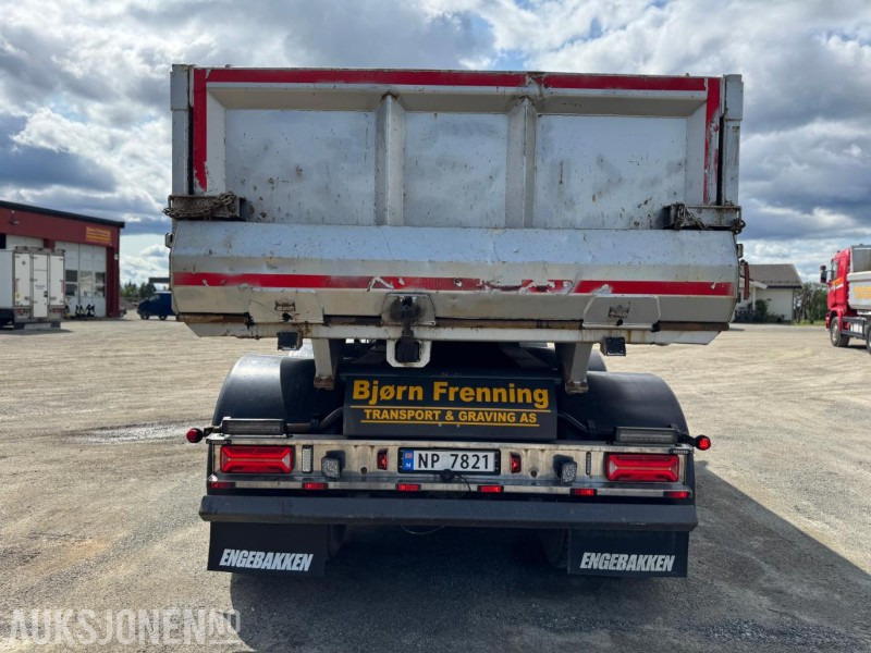 Camion benne 2018 Scania R580 GODT UTSTYRT TIPPBIL MED 3 AKSLET HENGER: photos 11