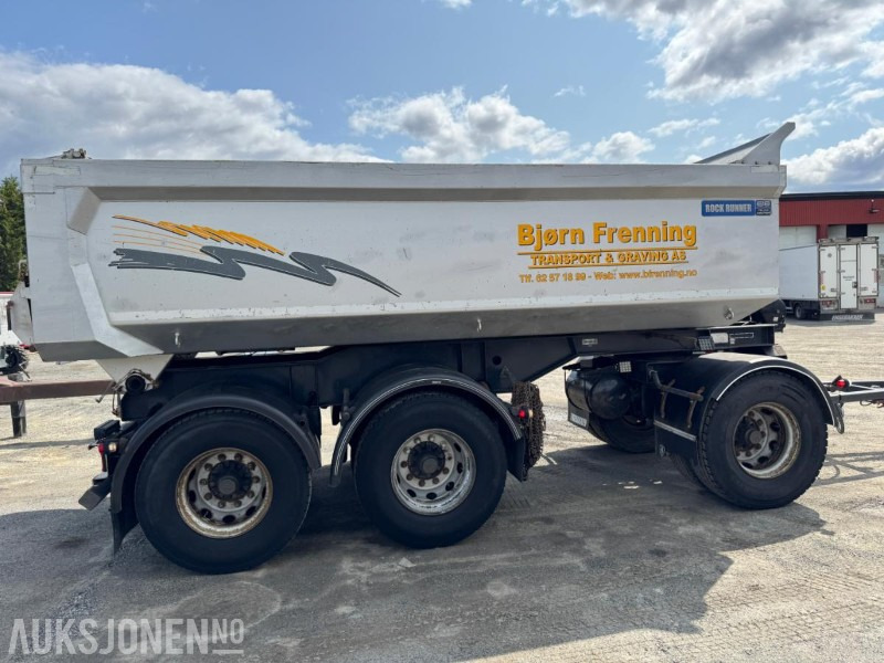 Camion benne 2018 Scania R580 GODT UTSTYRT TIPPBIL MED 3 AKSLET HENGER: photos 9