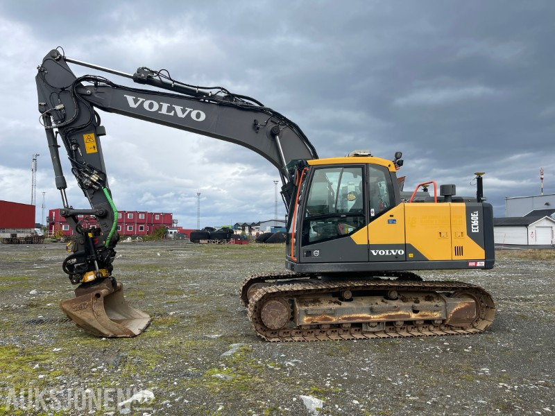 2018 Volvo EC 160 EL Gravemaskin med Engcon tiltrotator, Leica GPS, Sentralsmøring, Hk S60, 5327 timer - Pelle: photos 2 2018 Volvo EC 160 EL Gravemaskin med Engcon tiltrotator, Leica GPS, Sentralsmøring, Hk S60, 5327 timer - Pelle: photos 2