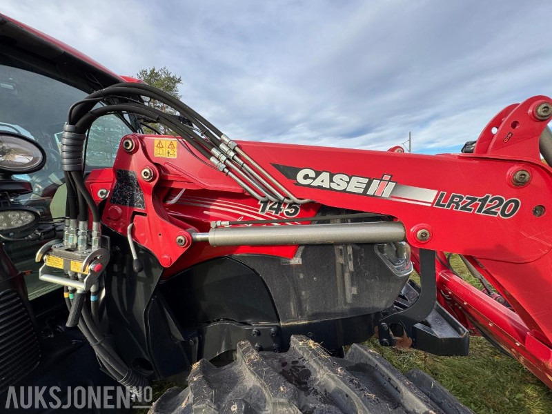 2019 CASE IH Maxxum 145 traktor med frontlaster / 40 km.t / 1354 timer - crédit-bail 2019 CASE IH Maxxum 145 traktor med frontlaster / 40 km.t / 1354 timer: photos 19