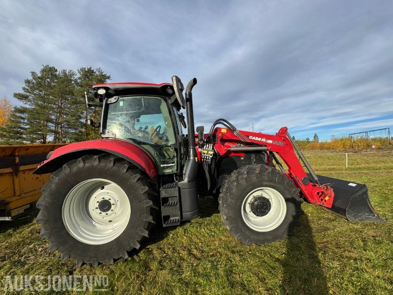 2019 CASE IH Maxxum 145 traktor med frontlaster / 40 km.t / 1354 timer - crédit-bail 2019 CASE IH Maxxum 145 traktor med frontlaster / 40 km.t / 1354 timer: photos 6