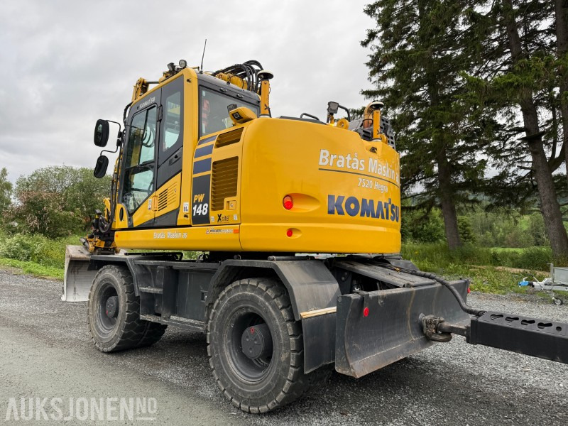 2019 Komatsu PW148-11 Hjulgraver - Leddet bom - GPS - Pelle: photos 4 2019 Komatsu PW148-11 Hjulgraver - Leddet bom - GPS - Pelle: photos 4