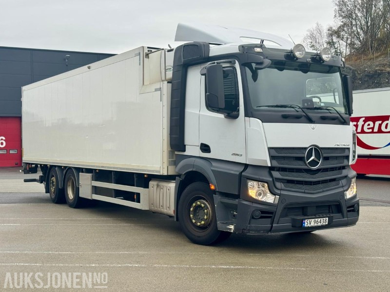 2019 Mercedes-Benz ACTROS 2553L 6X2 - Skapbil - Eu-godkjent til 06/26 - Km: 278353 - Camion fourgon: photos 2 2019 Mercedes-Benz ACTROS 2553L 6X2 - Skapbil - Eu-godkjent til 06/26 - Km: 278353 - Camion fourgon: photos 2