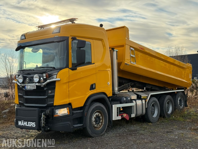 2019 Scania R580 8x4 - Krokbil - Brøyterigget - Underliggende skjær - Camion ampliroll: photos 1 2019 Scania R580 8x4 - Krokbil - Brøyterigget - Underliggende skjær - Camion ampliroll: photos 1