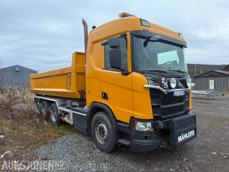 2019 Scania R580 8x4 - Krokbil - Brøyterigget - Underliggende skjær - Camion ampliroll: photos 3 2019 Scania R580 8x4 - Krokbil - Brøyterigget - Underliggende skjær - Camion ampliroll: photos 3