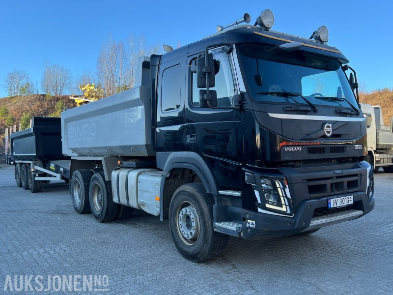 2019 Volvo FMX 540 6X4 TIPPBIL M/MAUR DUMPERKJERRE RETARDER LUFTFJÆRING VBG KAMERA P.VARMER - Camion benne: photos 1 2019 Volvo FMX 540 6X4 TIPPBIL M/MAUR DUMPERKJERRE RETARDER LUFTFJÆRING VBG KAMERA P.VARMER - Camion benne: photos 1