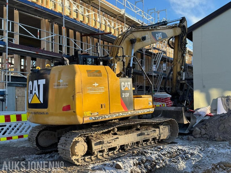 2020 Cat 313FL gravemaskin med maskinstyring / 2 skuffer / 5278 timer - Pelle: photos 3 2020 Cat 313FL gravemaskin med maskinstyring / 2 skuffer / 5278 timer - Pelle: photos 3