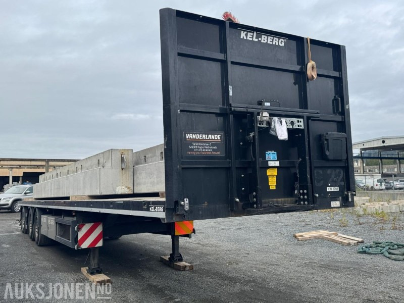 2020 Kel-Berg retthenger / 36720 kg nyttelast / 54 224 km - Semi-remorque plateau: photos 5 2020 Kel-Berg retthenger / 36720 kg nyttelast / 54 224 km - Semi-remorque plateau: photos 5