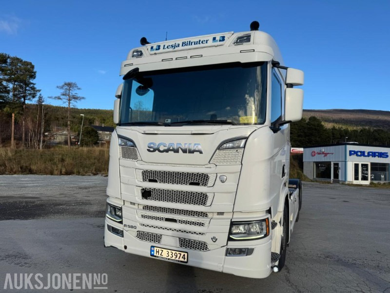 2020 Scania R580 CHASSIS, V8, EURO 6, SVING AKSEL 3, DIESELVARMER, - Châssis cabine: photos 2 2020 Scania R580 CHASSIS, V8, EURO 6, SVING AKSEL 3, DIESELVARMER, - Châssis cabine: photos 2