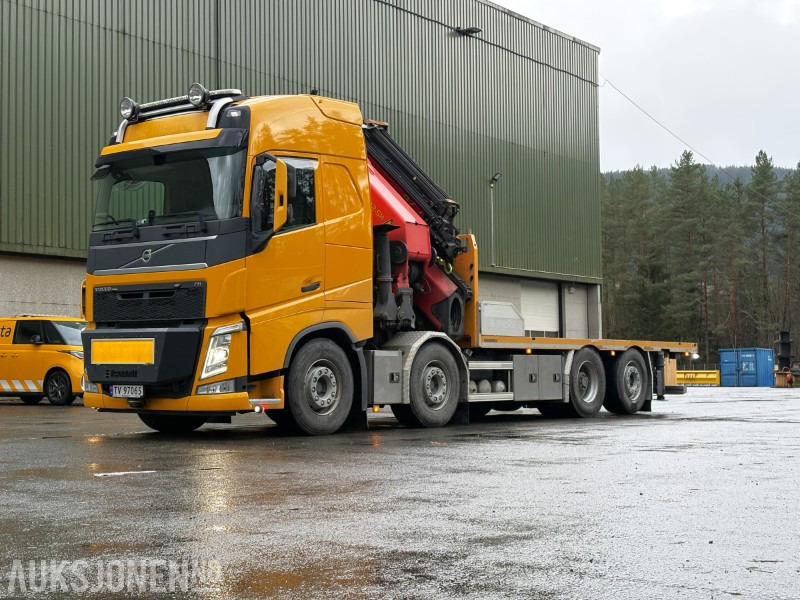 2020 Volvo FH540 Euro6T 8X2 kranbil - Palfinger PK 78002 SH - 54 824 km - Camion grue: photos 1 2020 Volvo FH540 Euro6T 8X2 kranbil - Palfinger PK 78002 SH - 54 824 km - Camion grue: photos 1