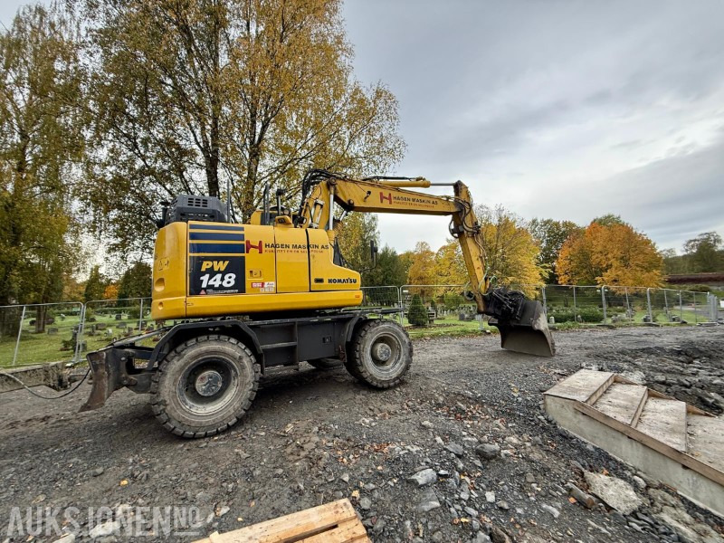 2021 Komatsu PW 148-11 hjulgraver | GPS | 360 kamera - Pelle: photos 4 2021 Komatsu PW 148-11 hjulgraver | GPS | 360 kamera - Pelle: photos 4