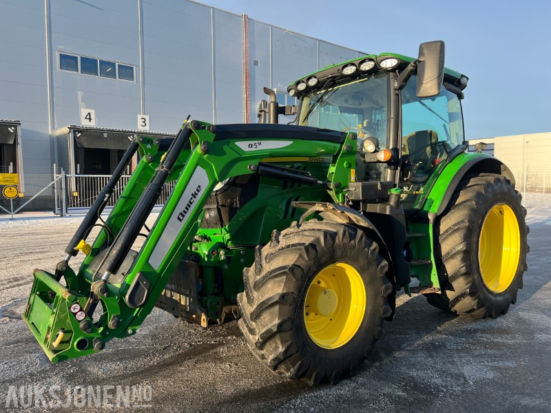 2022 John Deere 6130R Q5 frontlaster - Tracteur agricole: photos 1 2022 John Deere 6130R Q5 frontlaster - Tracteur agricole: photos 1