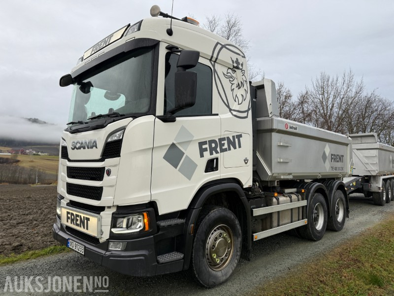 2022 Scania R660 B6x4HB - kombibil tippbil og trekkvogn - Camion benne: photos 1 2022 Scania R660 B6x4HB - kombibil tippbil og trekkvogn - Camion benne: photos 1