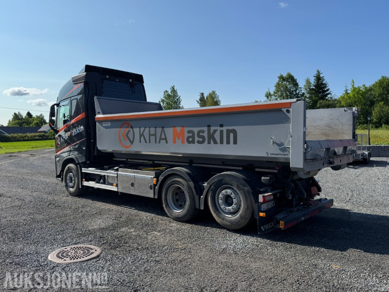 Camion ampliroll 2023 Volvo FH - Krokbil med Dumperkasse og Maskinflak: photos 8