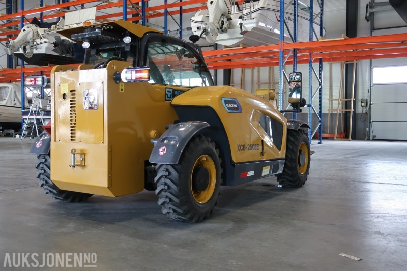 2023 XCMG XC6-2506E Elektrisk teleskoptruck - Skuff - Gafler - Lader, Kun 13 Timer - Chariot télescopique: photos 5 2023 XCMG XC6-2506E Elektrisk teleskoptruck - Skuff - Gafler - Lader, Kun 13 Timer - Chariot télescopique: photos 5