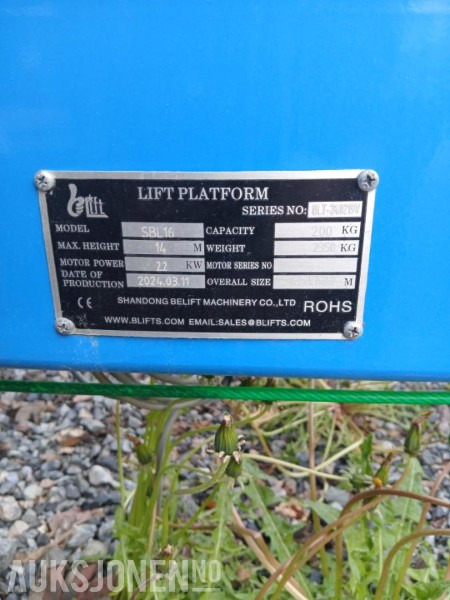 Nacelle 2024 Bluelift tilhenger: photos 8