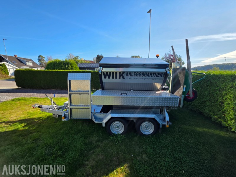 2024 Brian James Trailers A-Type asfalthenger med 2021 Svepac F 90A vibroplate 2.9kW, 2022 Honda EU22i strømaggregat og utstyr - Matériel de chantier: photos 2 2024 Brian James Trailers A-Type asfalthenger med 2021 Svepac F 90A vibroplate 2.9kW, 2022 Honda EU22i strømaggregat og utstyr - Matériel de chantier: photos 2