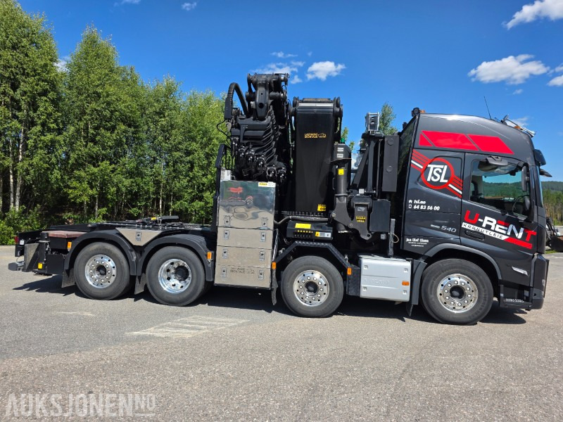 2024 Volvo FM 540 8X2 kranbil 165 tm med vinsj lasteflak elpumpe/el aggregat - Camion grue: photos 4 2024 Volvo FM 540 8X2 kranbil 165 tm med vinsj lasteflak elpumpe/el aggregat - Camion grue: photos 4