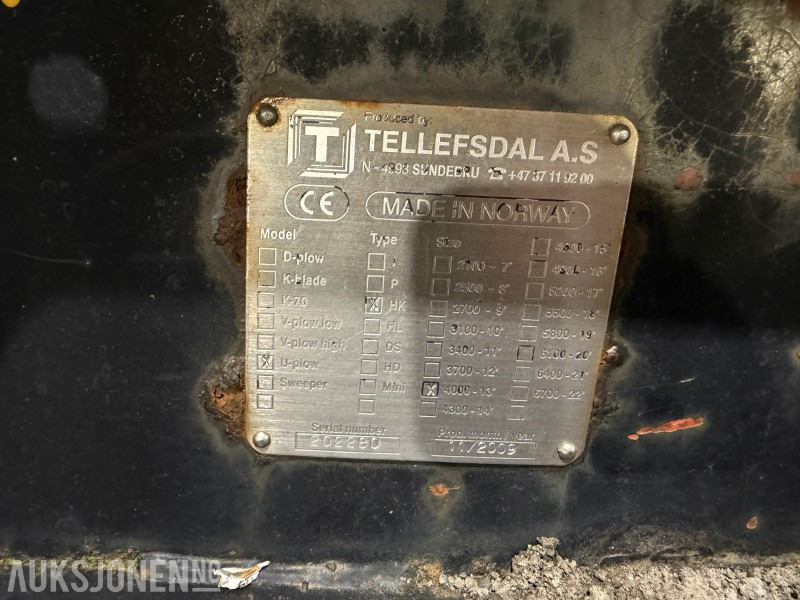 2008 Tellefsdal Klappvnge - klar for nye oppdrag - Accessoire pour Engins de chantier: photos 5 2008 Tellefsdal Klappvnge - klar for nye oppdrag - Accessoire pour Engins de chantier: photos 5