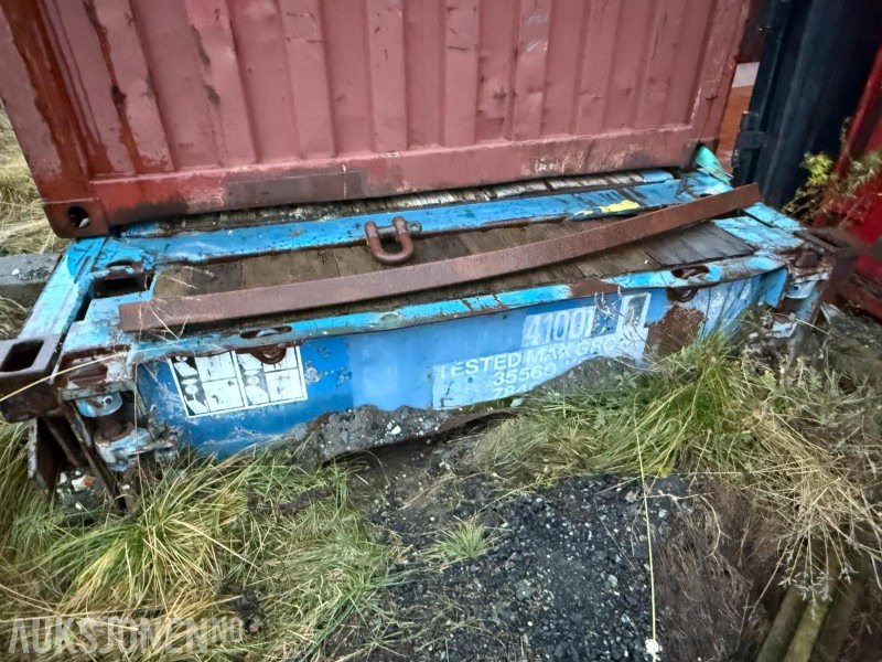 40 Fots flak til sidelaster - med støttelabber - Autre matériel: photos 4 40 Fots flak til sidelaster - med støttelabber - Autre matériel: photos 4