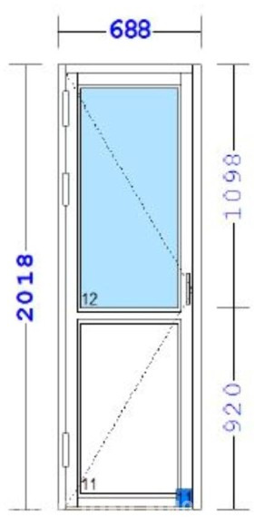 Balkongdører - Matériel de chantier: photos 1 Balkongdører - Matériel de chantier: photos 1