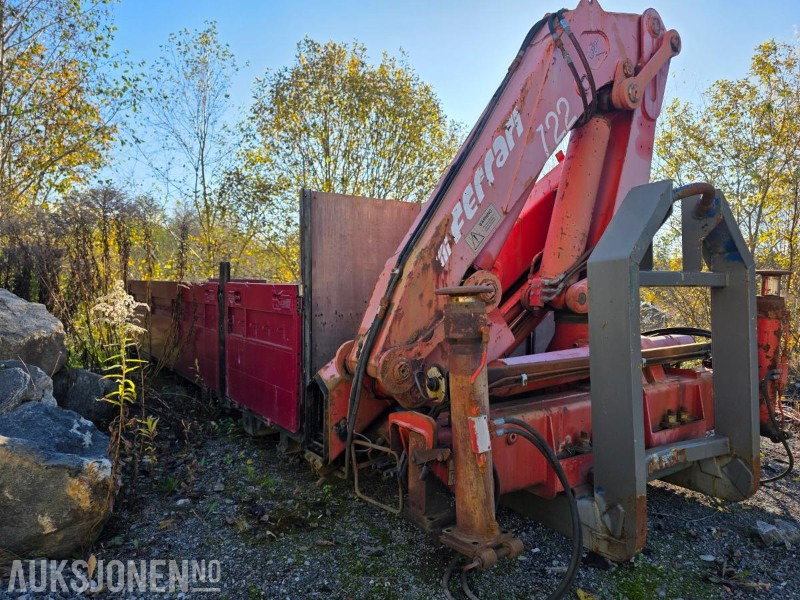 Ferrari 722 A4 kran/lastebilkran–påbygg på maskinflak med krokfeste - Camion: photos 3 Ferrari 722 A4 kran/lastebilkran–påbygg på maskinflak med krokfeste - Camion: photos 3