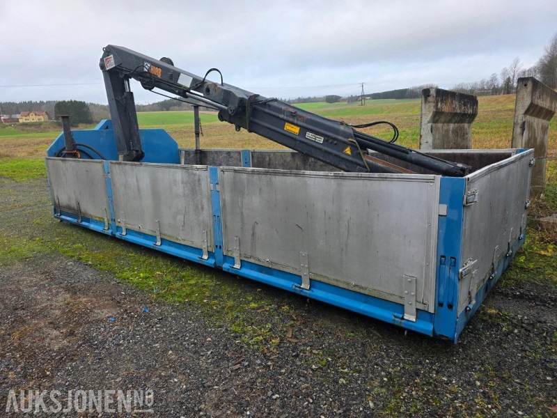 Kranflak med hydraulisk kran, HIAB 865 AW - Camion: photos 4 Kranflak med hydraulisk kran, HIAB 865 AW - Camion: photos 4