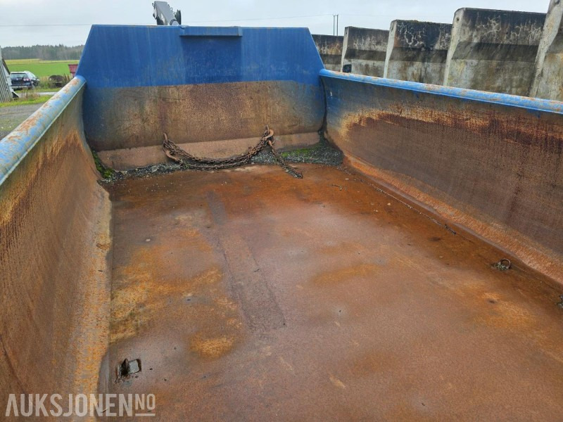 Krokkasse/container m/luftlem og surrekroker. - Camion: photos 5 Krokkasse/container m/luftlem og surrekroker. - Camion: photos 5