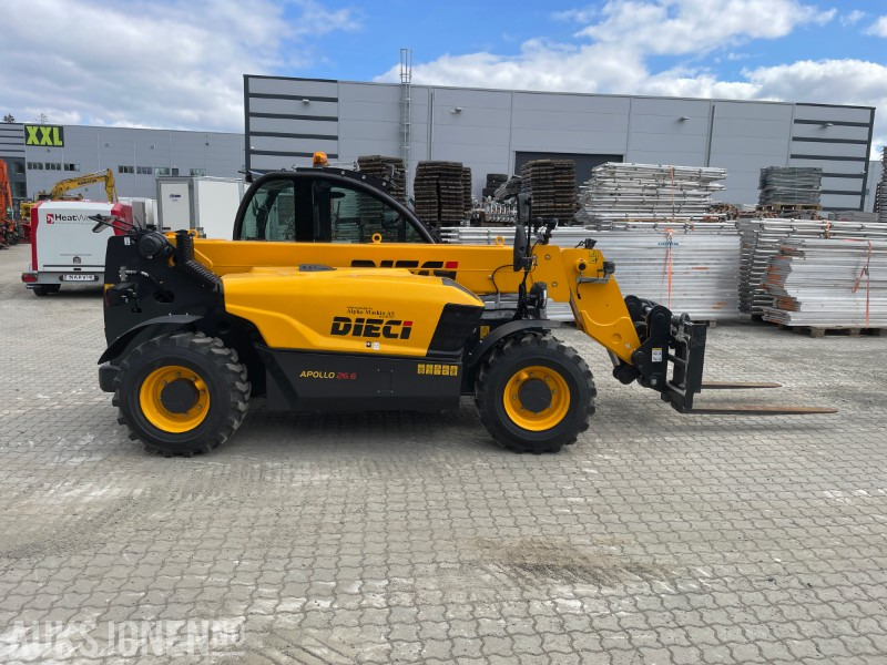 Dieci Apollo 26.6 Hyd pll gaffel skuffe og løftekrok - Chariot télescopique: photos 3 Dieci Apollo 26.6 Hyd pll gaffel skuffe og løftekrok - Chariot télescopique: photos 3