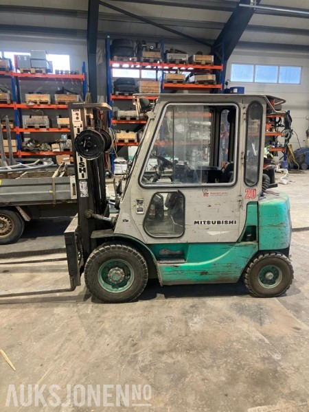 1994 Mitsubishi FD- 20/Cap, gaffeltruck - Matériel de manutention: photos 2 1994 Mitsubishi FD- 20/Cap, gaffeltruck - Matériel de manutention: photos 2