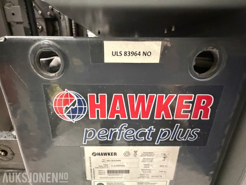 Matériel de manutention 2013 Nissan UND140 Skyvemasttruck - 4,8m med batterilader: photos 24