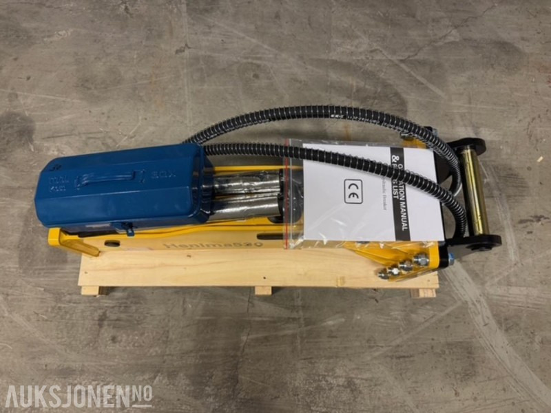 NY HENIMA PIGGHAMMER TIL 2,5-4,5 TONNS GRAVEMASKIN S40 - Marteau hydraulique pour Engins de chantier: photos 4 NY HENIMA PIGGHAMMER TIL 2,5-4,5 TONNS GRAVEMASKIN S40 - Marteau hydraulique pour Engins de chantier: photos 4