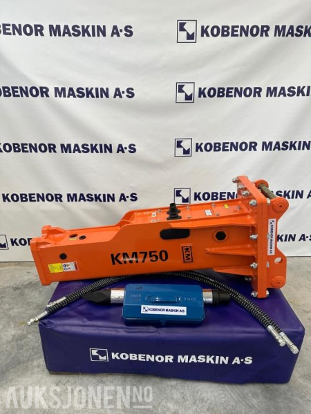NY KM 750 Pigghammer s40/s50 CE merket FABRIKKGARANTI - Marteau hydraulique: photos 1 NY KM 750 Pigghammer s40/s50 CE merket FABRIKKGARANTI - Marteau hydraulique: photos 1