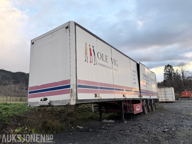 1994 Ekeri semitrailer med full sideåpning - rep objekt - Remorque: photos 3 1994 Ekeri semitrailer med full sideåpning - rep objekt - Remorque: photos 3
